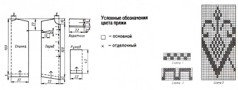 Схема вязания